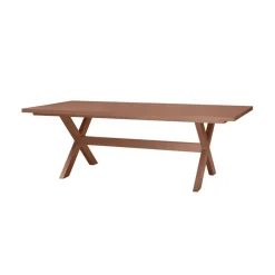 WOOOD Tuintafels|Delta Picknick tuintafel aluminium terracotta 220cm