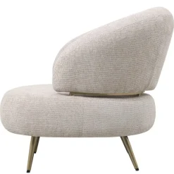 PTMD Fauteuils|Devin Fauteuil Crème