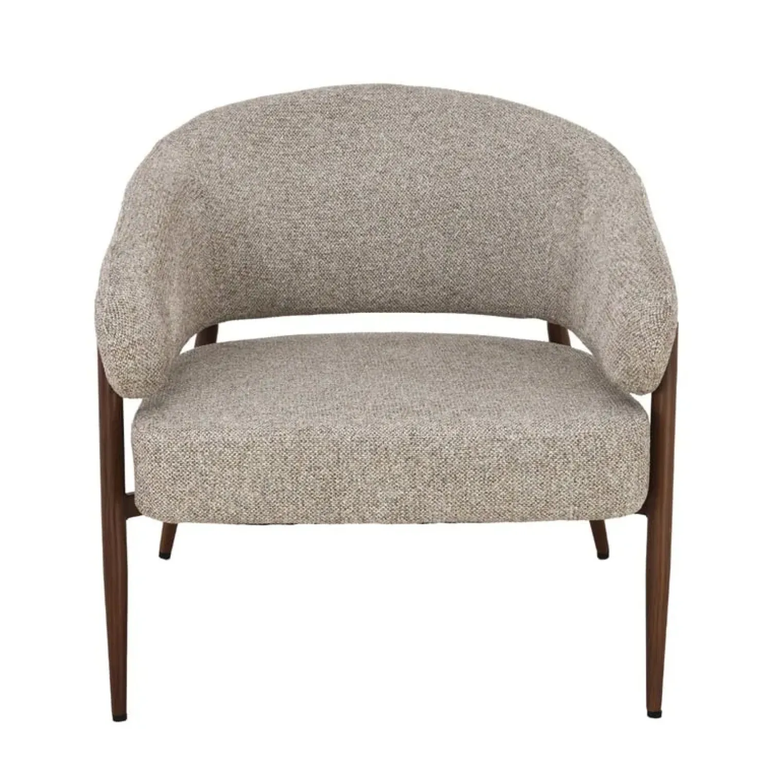 Livingfurn Fauteuils|Dilan Fauteuil Hush Walnoot