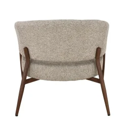 Livingfurn Fauteuils|Dilan Fauteuil Hush Walnoot