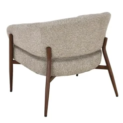 Livingfurn Fauteuils|Dilan Fauteuil Hush Walnoot