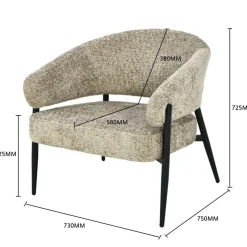 Livingfurn Fauteuils|Dilan Fauteuil Venga Liver
