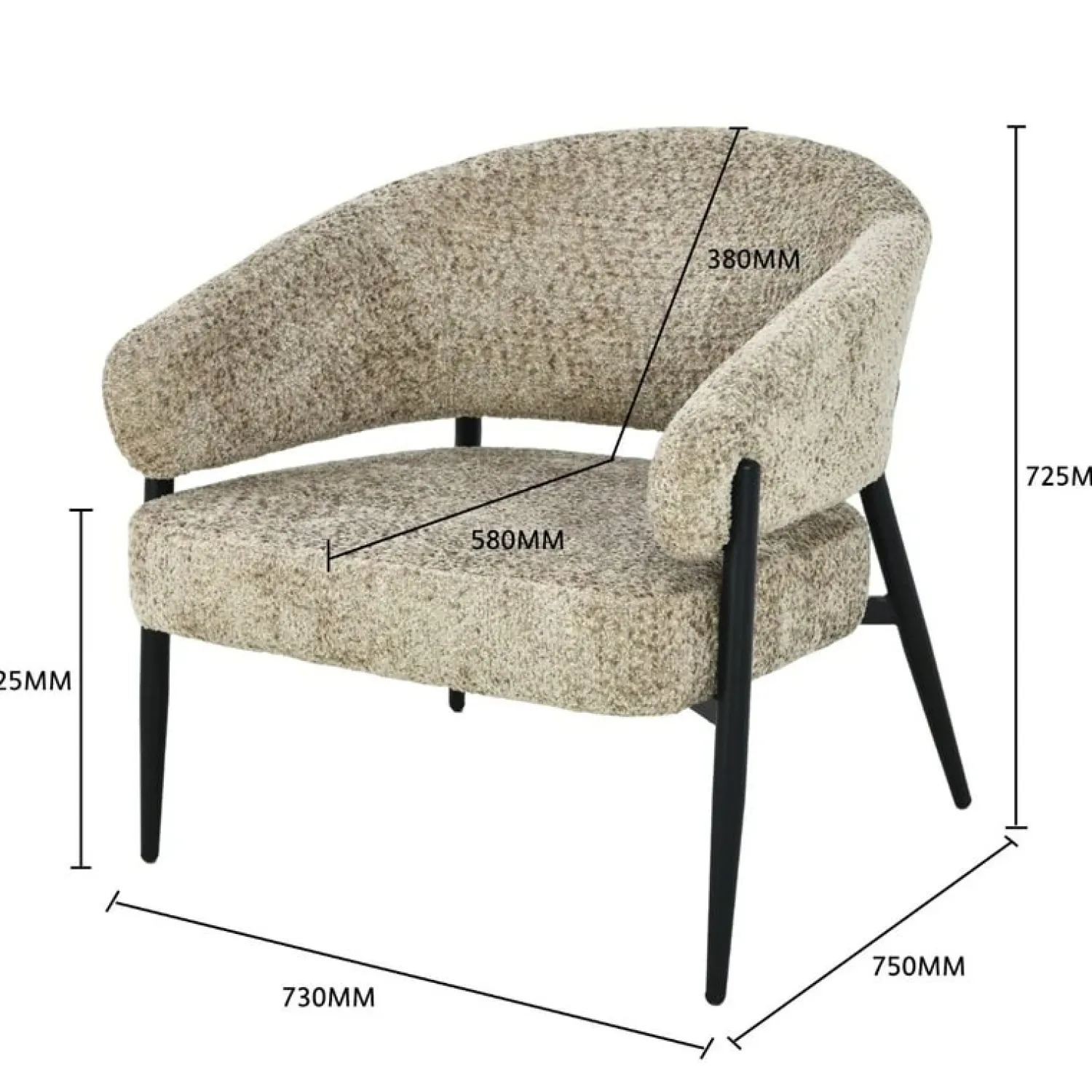 Livingfurn Fauteuils|Dilan Fauteuil Venga Liver