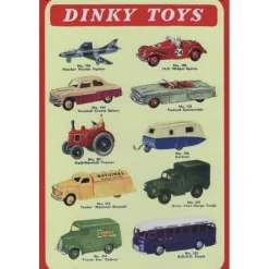 Cavetown Metalen Borden|Dinky Toys - metalen bord