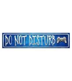 Metal Signs Metalen Borden|Do not disturb 10 x 45cm straatbord