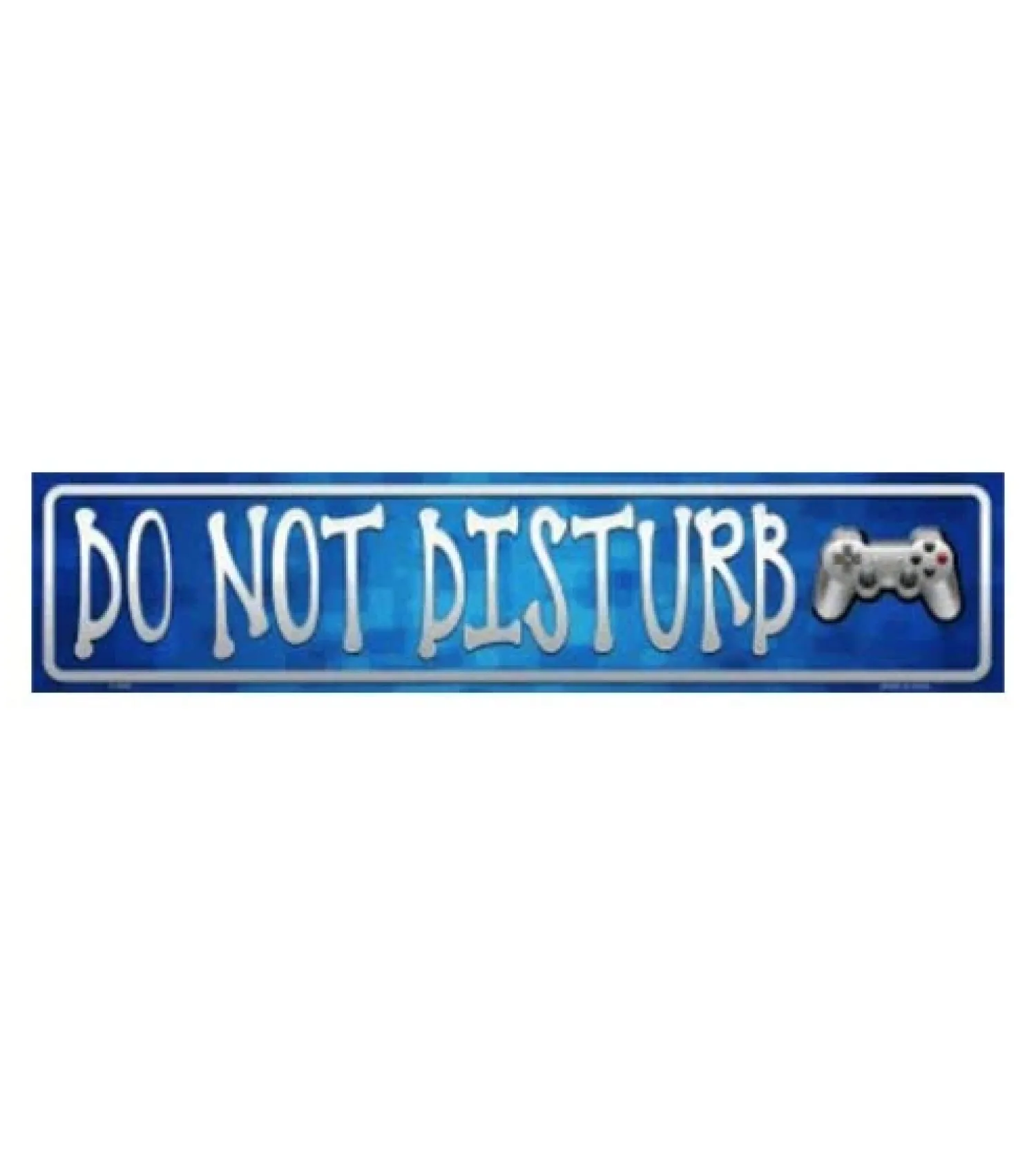Metal Signs Metalen Borden|Do not disturb 10 x 45cm straatbord