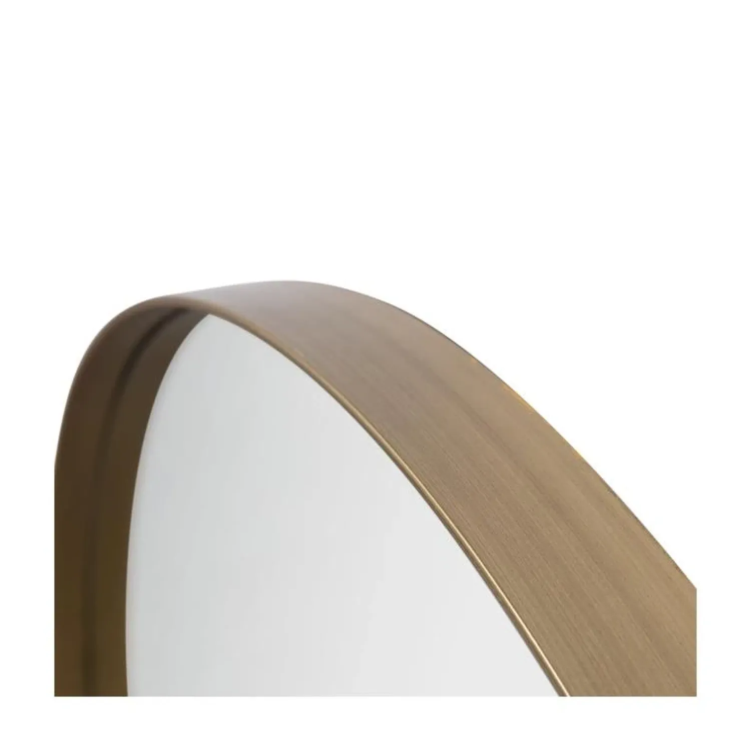 WOOOD Spiegels|Doutzen Spiegel rond metaal goud 80cm