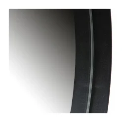 WOOOD Spiegels|Doutzen Spiegel rond metaal zwart 115cm