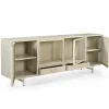 DPX Furniture Dressoirs|Industriele Kasten|DPX Odin Dressoir 4 deurs 2 lade taupe 200cm