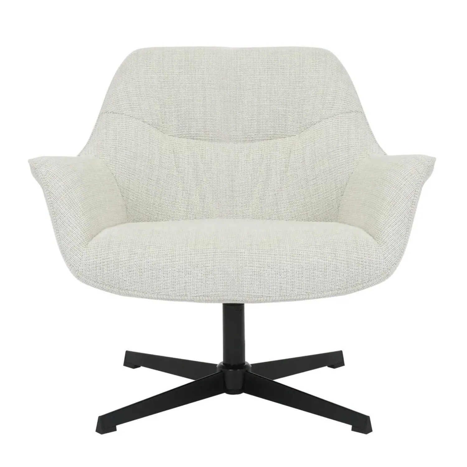 Livingfurn Fauteuils|Draaibare Fauteuil Daphne Greige
