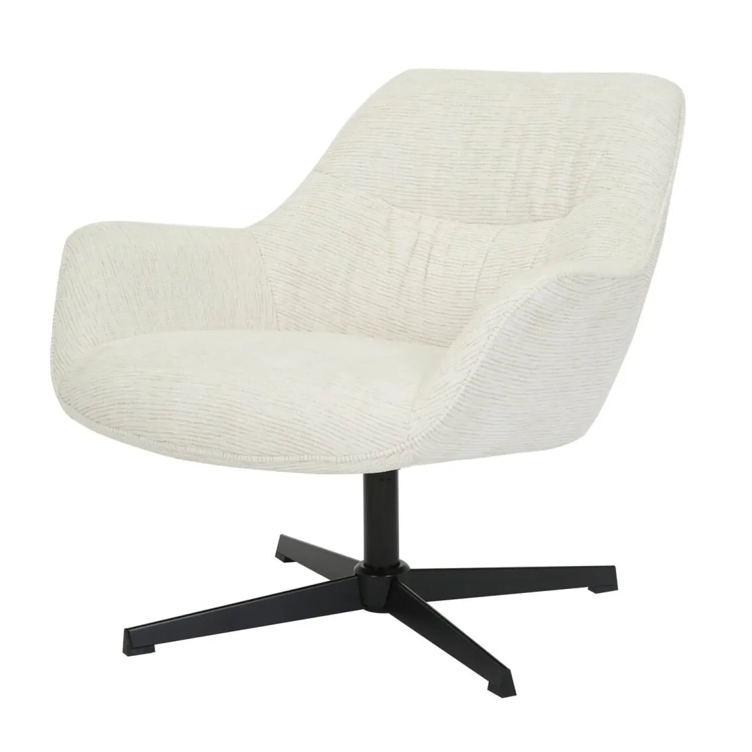 Livingfurn Fauteuils|Draaibare Fauteuil Daphne Sand