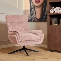Furndea Fauteuils|Drake Fauteuil Roze