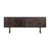 WOOOD Dressoirs|Industriele Kasten|Draw Dressoir mangohout walnoot 180cm