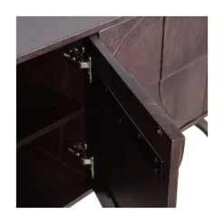 WOOOD Dressoirs|Industriele Kasten|Draw Dressoir mangohout walnoot 180cm