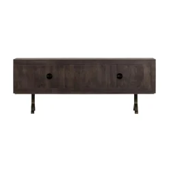 WOOOD Dressoirs|Industriele Kasten|Draw Dressoir mangohout walnoot 180cm