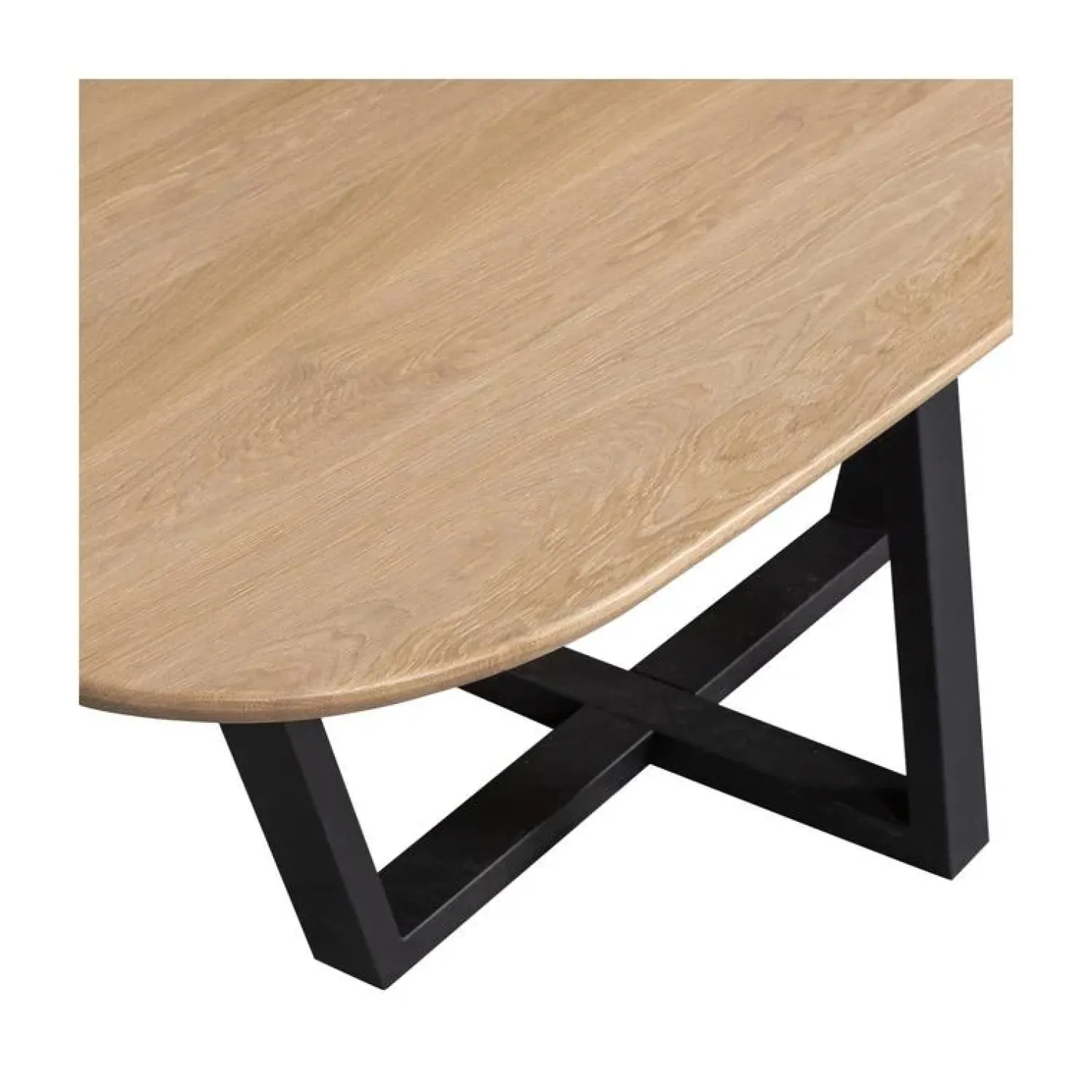 WOOOD Onderstellen|Drenthe Tafel poot metaal zwart