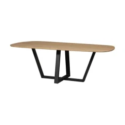 WOOOD Onderstellen|Drenthe Tafel poot metaal zwart