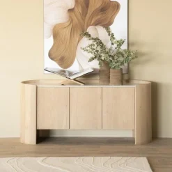 Eleonora Dressoirs|Industriele Kasten|Dressoir Don eikenhout 165cm