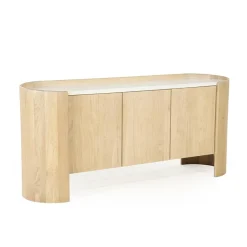 Eleonora Dressoirs|Industriele Kasten|Dressoir Don eikenhout 165cm