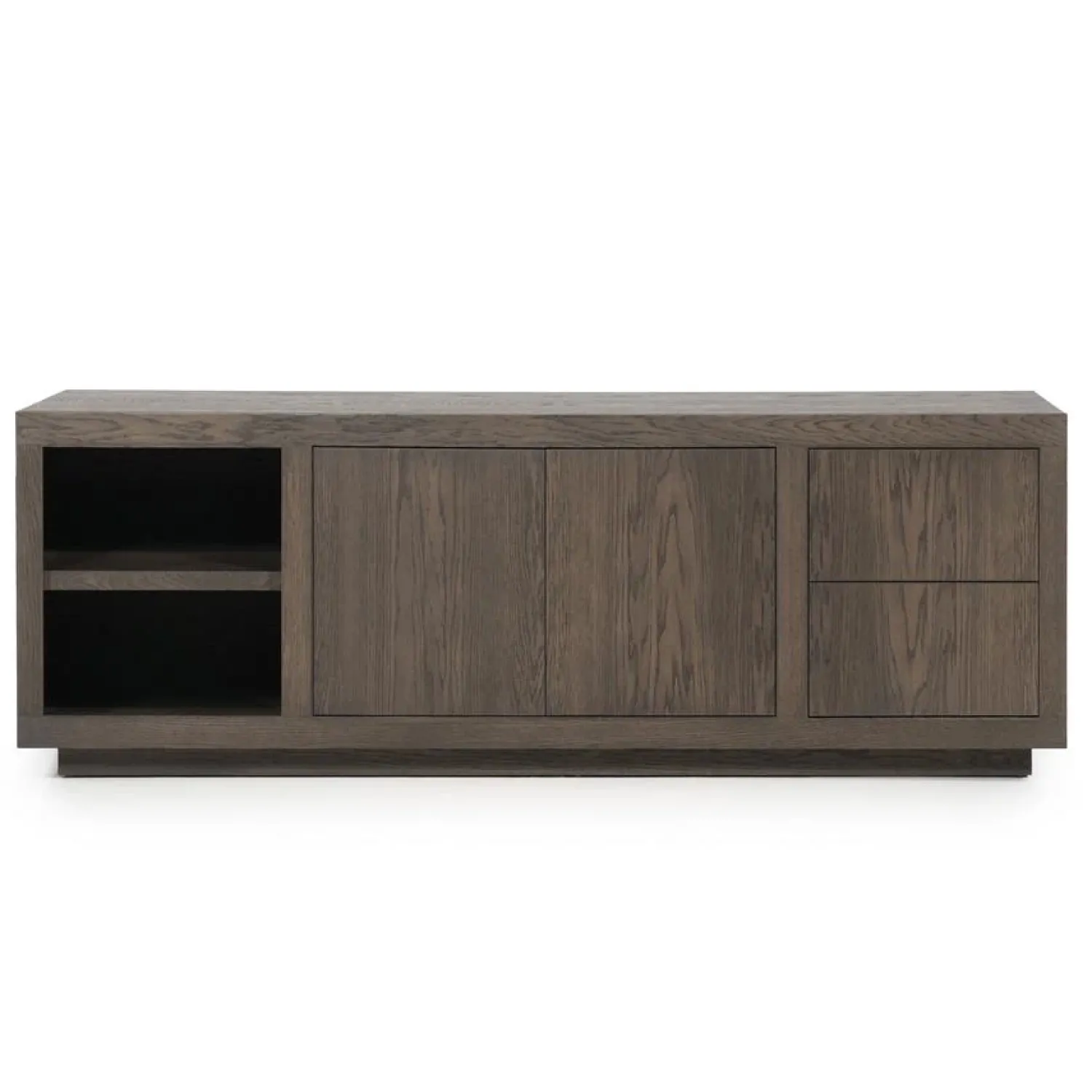 Eleonora Dressoirs|Industriele Kasten|Dressoir Helsinki Bruin 200cm