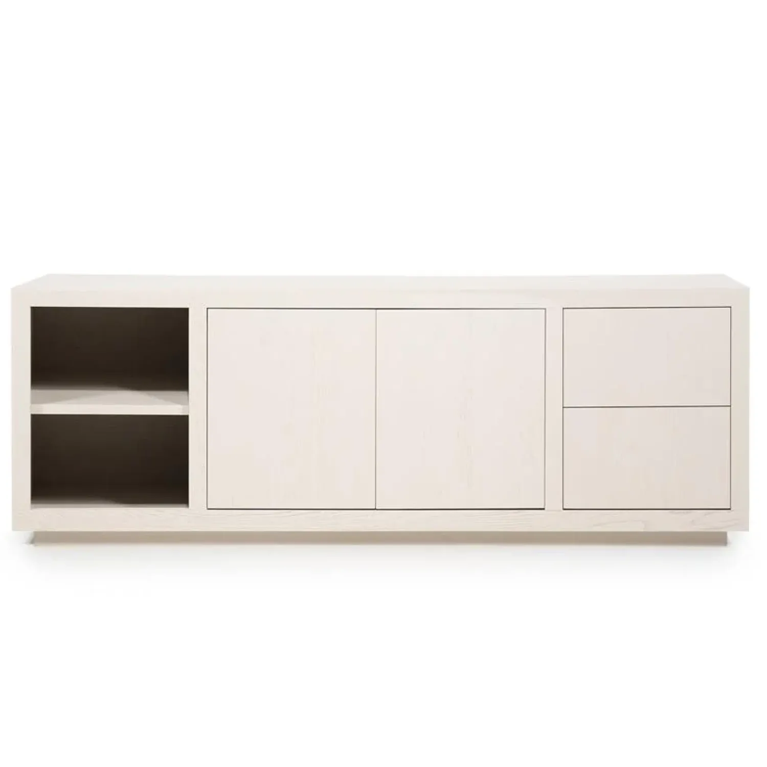 Eleonora Dressoirs|Industriele Kasten|Dressoir Helsinki Taupe 200cm