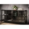 Kalfort Dressoirs|Industriele Kasten|Dressoir industrieel Seattle metaal 4 deurs