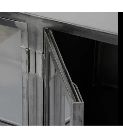 Kalfort Dressoirs|Industriele Kasten|Dressoir industrieel Seattle metaal 4 deurs