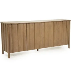 Eleonora Dressoirs|Industriele Kasten|Dressoir Jake bruin eikenhout 183cm