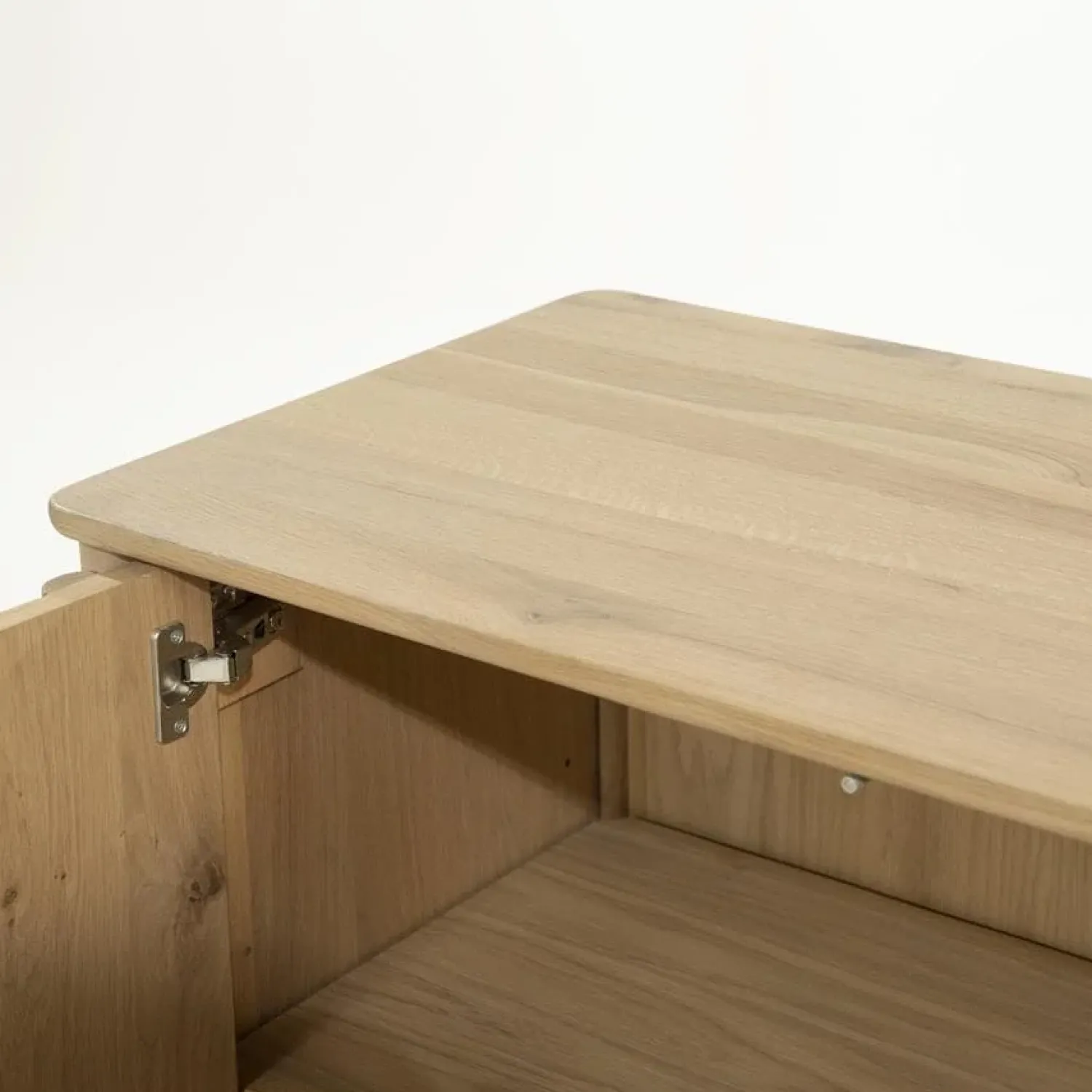 Eleonora Dressoirs|Industriele Kasten|Dressoir Jake naturel eikenhout 183cm