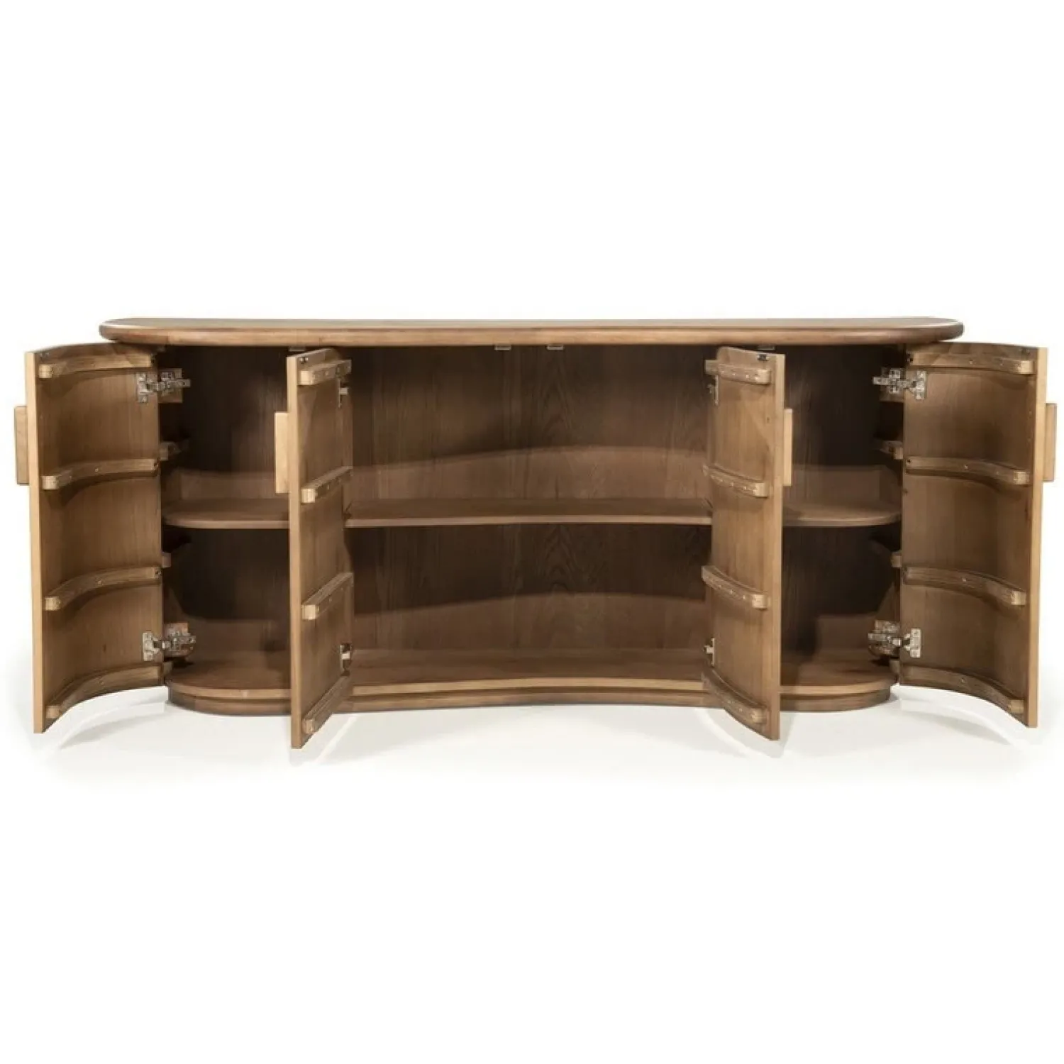 Eleonora Dressoirs|Industriele Kasten|Dressoir Josh bruin 180cm