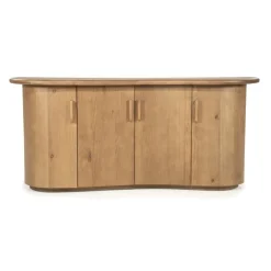 Eleonora Dressoirs|Industriele Kasten|Dressoir Josh bruin 180cm
