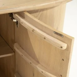 Eleonora Dressoirs|Industriele Kasten|Dressoir Josh naturel 180cm