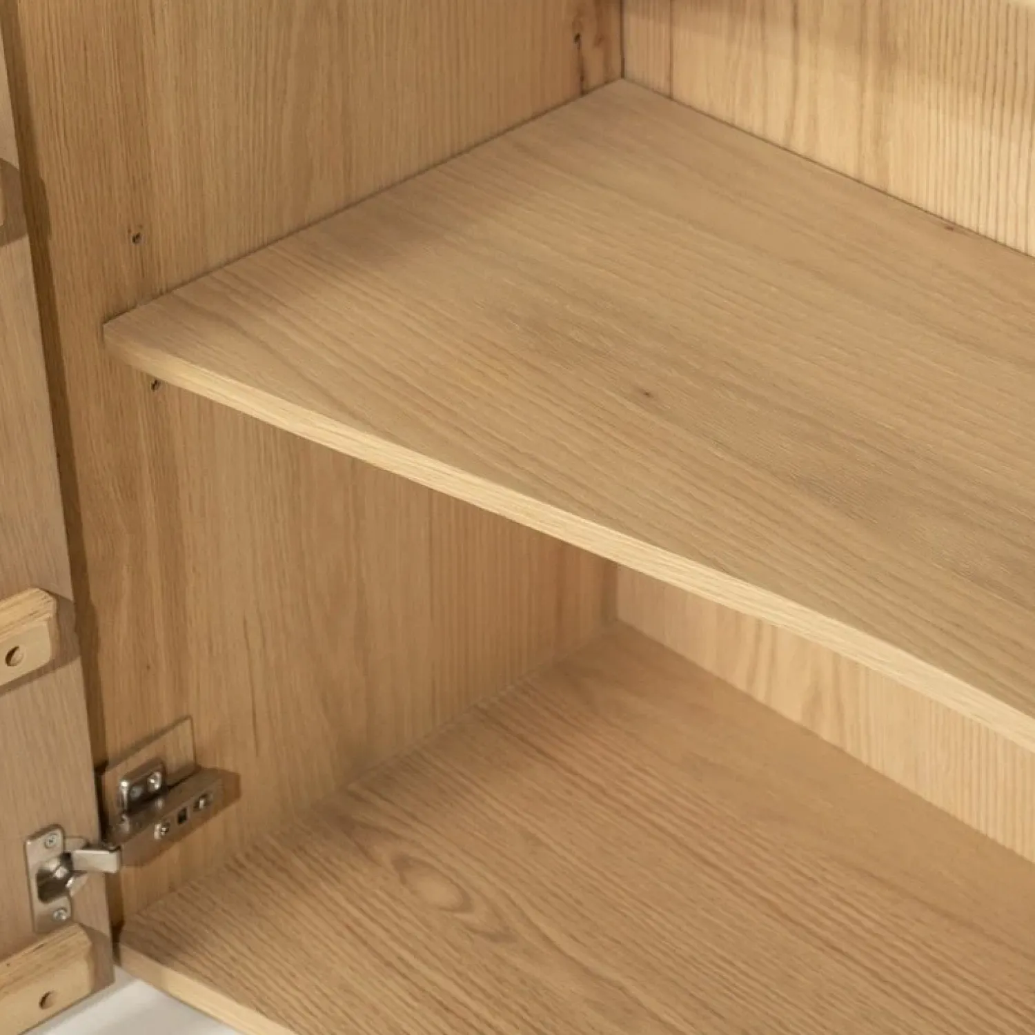 Eleonora Dressoirs|Industriele Kasten|Dressoir Josh naturel 180cm