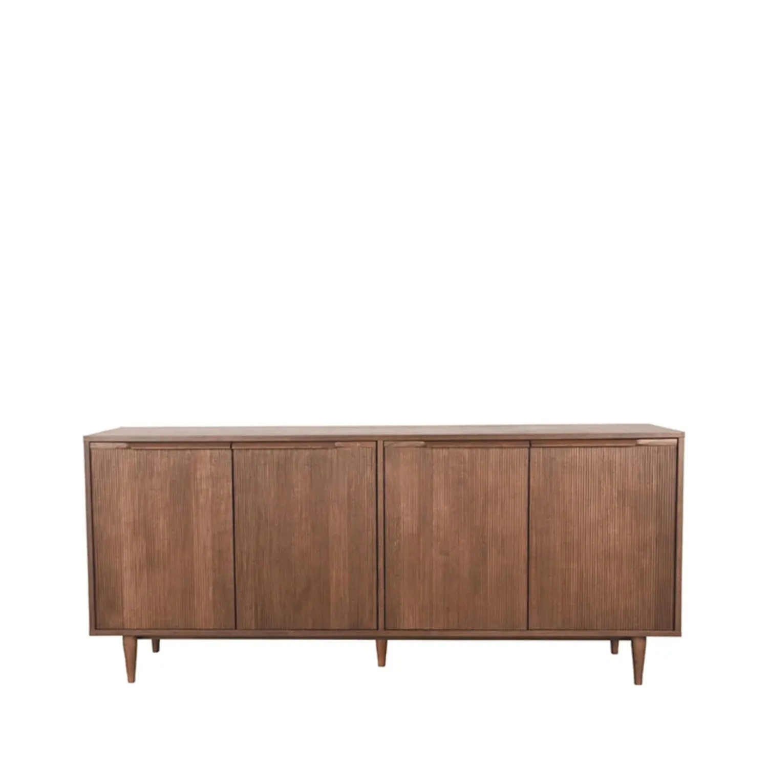 Label51 Dressoirs|Industriele Kasten|Dressoir Jule Bruin Eikenhout 200cm