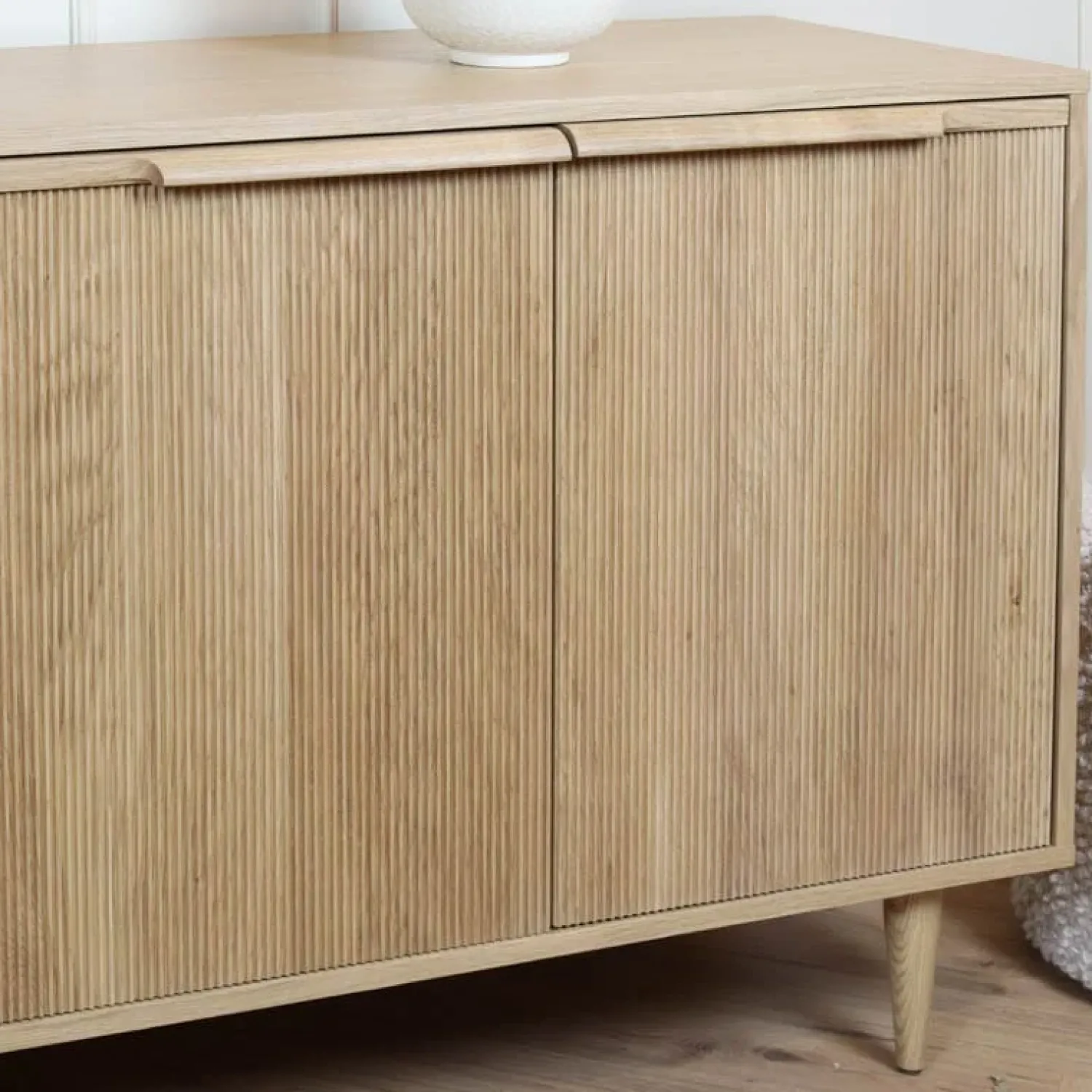 Label51 Dressoirs|Industriele Kasten|Dressoir Jule Naturel Eikenhout 200cm