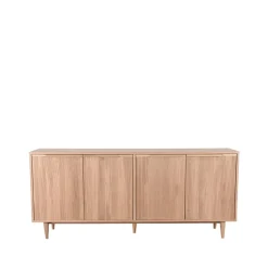 Label51 Dressoirs|Industriele Kasten|Dressoir Jule Naturel Eikenhout 200cm