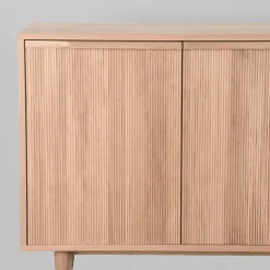 Label51 Dressoirs|Industriele Kasten|Dressoir Jule Naturel Eikenhout 200cm