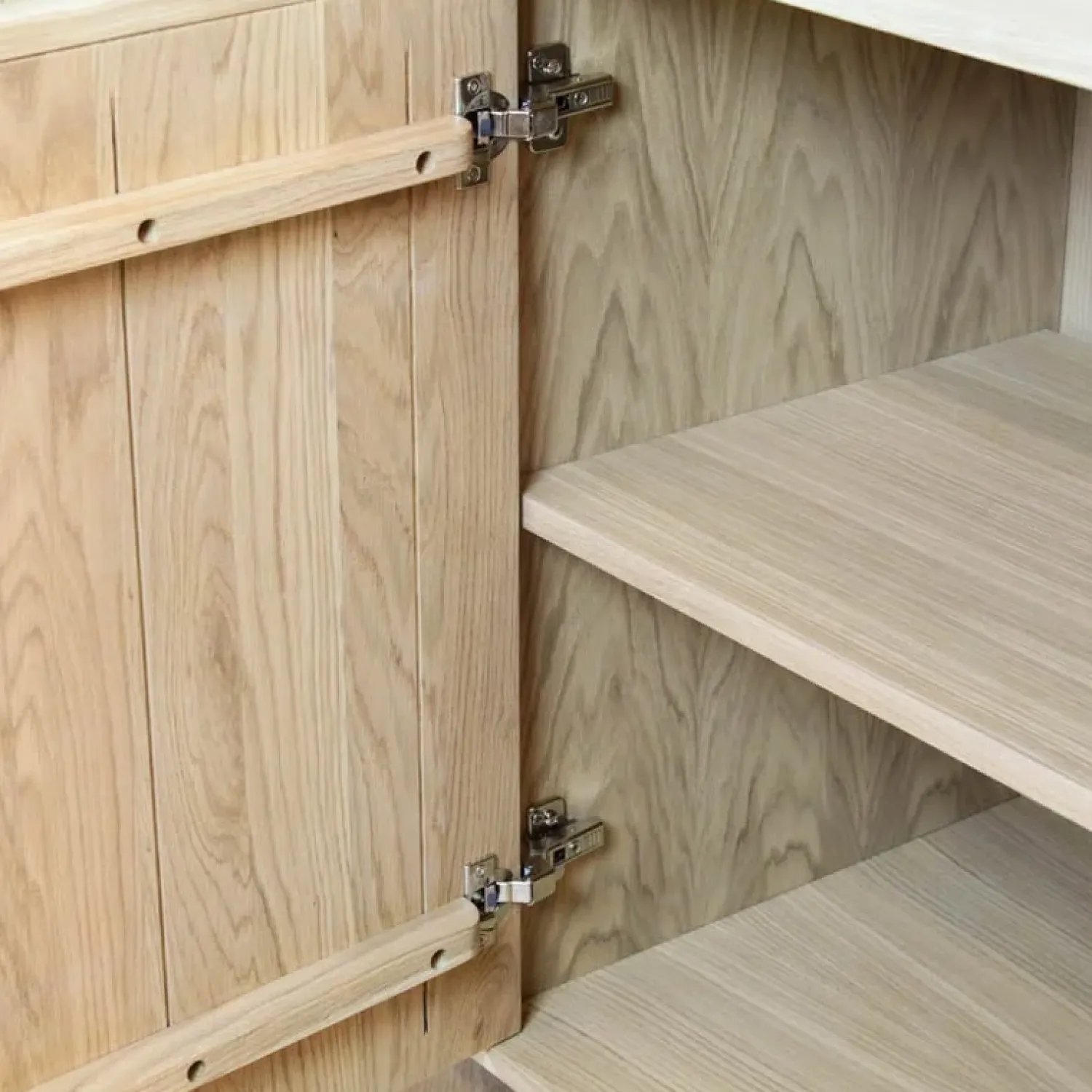 Label51 Dressoirs|Industriele Kasten|Dressoir Jule Naturel Eikenhout 200cm