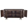 Livingfurn Dressoirs|Industriele Kasten|Dressoir mangohout Noor walnoot - 180cm