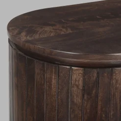 Livingfurn Dressoirs|Industriele Kasten|Dressoir mangohout Noor walnoot - 180cm