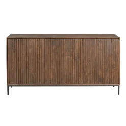 Furndea Dressoirs|Industriele Kasten|Dressoir Martin Walnoot 210cm
