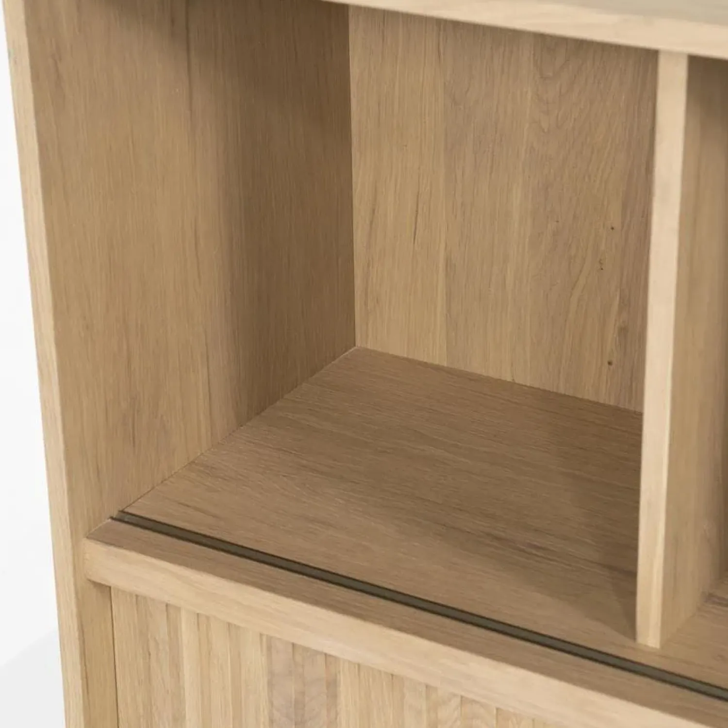 Eleonora Dressoirs|Industriele Kasten|Dressoir Milo Naturel 180cm