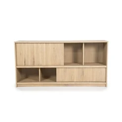 Eleonora Dressoirs|Industriele Kasten|Dressoir Milo Naturel 180cm