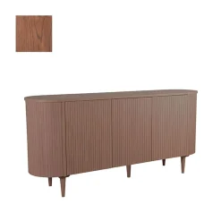 Label51 Dressoirs|Industriele Kasten|Dressoir Oliva walnoot eiken 180cm