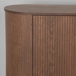 Label51 Dressoirs|Industriele Kasten|Dressoir Oliva Walnoot Eikenhout 220cm