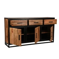 Label51 Dressoirs|Industriele Kasten|Dressoir Tampa Mangohout 170cm