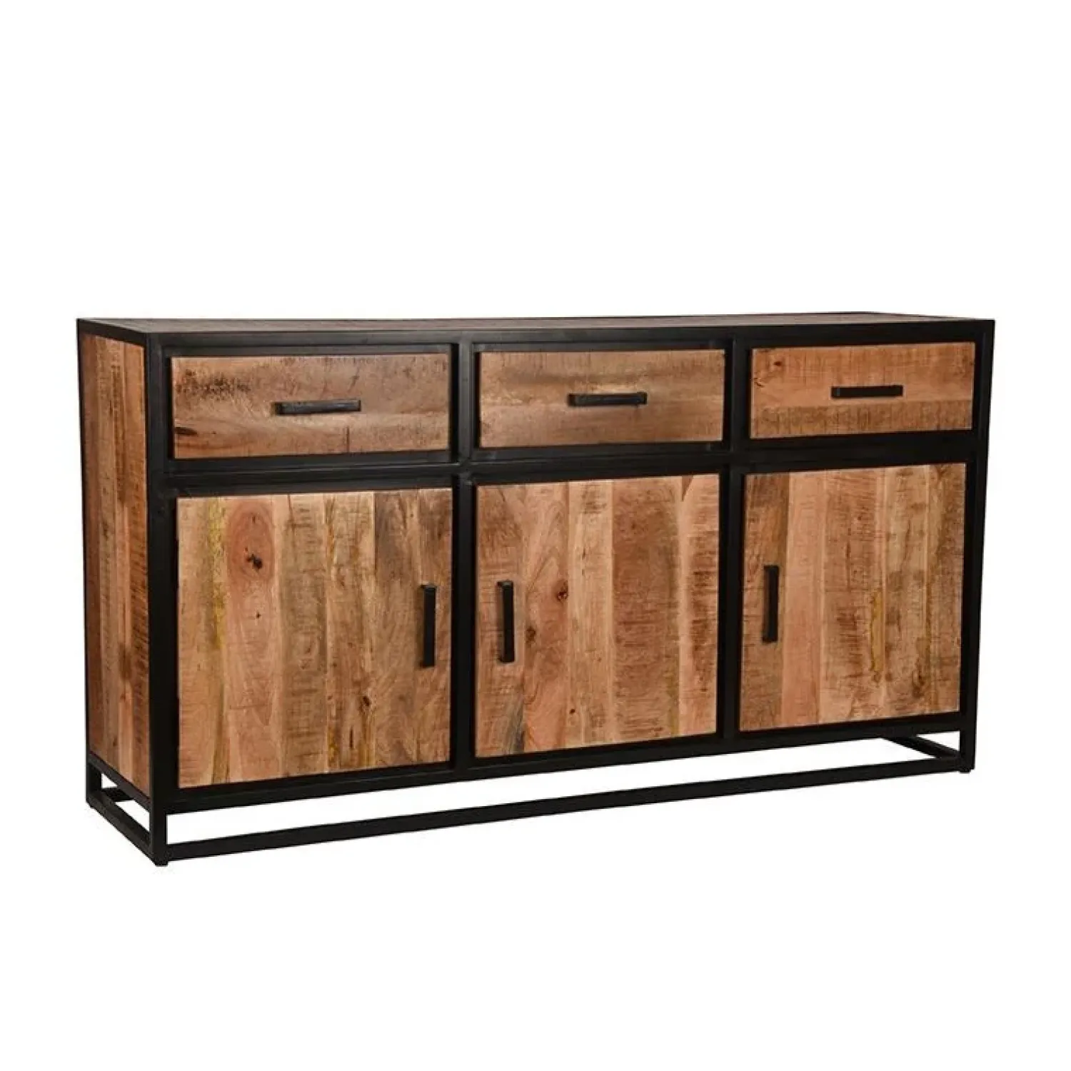Label51 Dressoirs|Industriele Kasten|Dressoir Tampa Mangohout 170cm