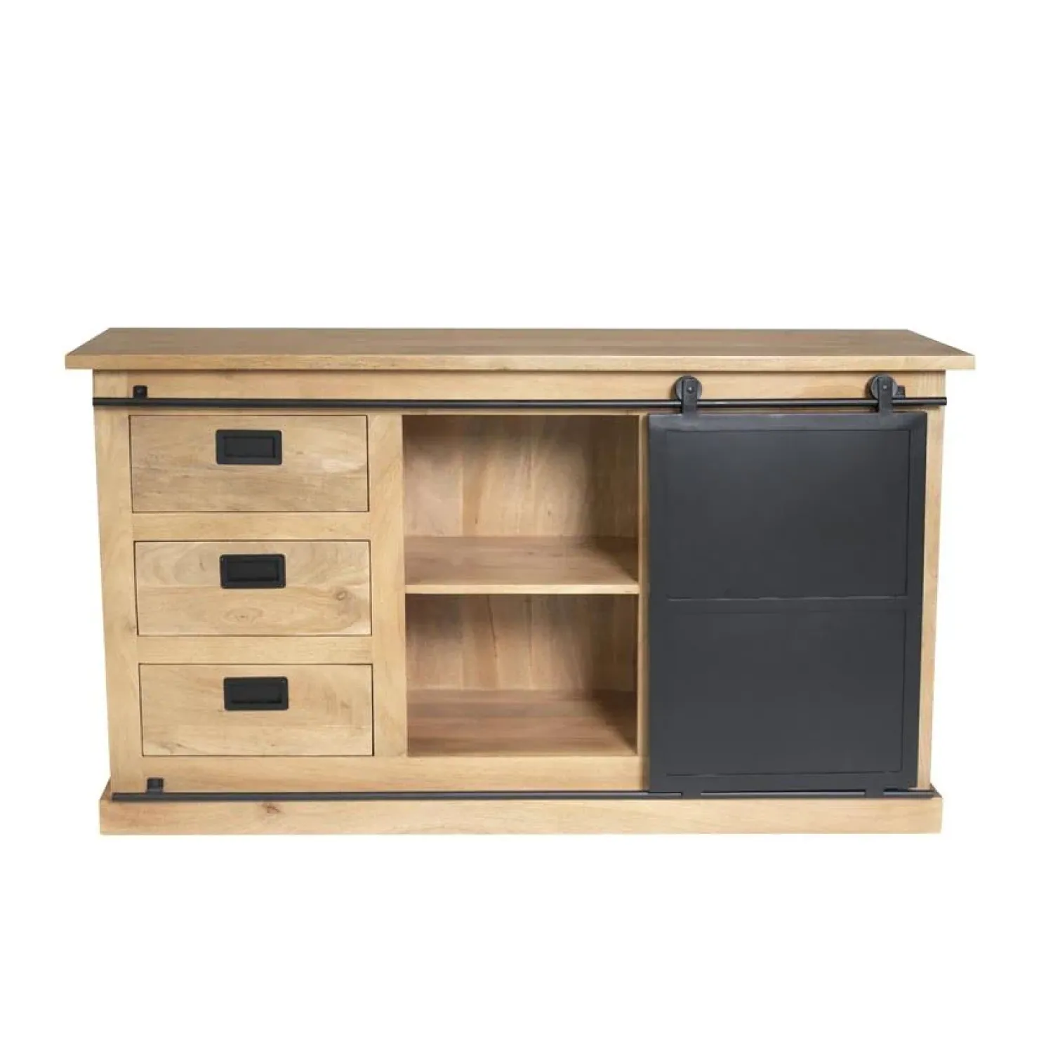 Furndea Dressoirs|Industriele Kasten|Dressoir Trenso Mangohout 160 cm