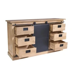 Furndea Dressoirs|Industriele Kasten|Dressoir Trenso Mangohout 160 cm