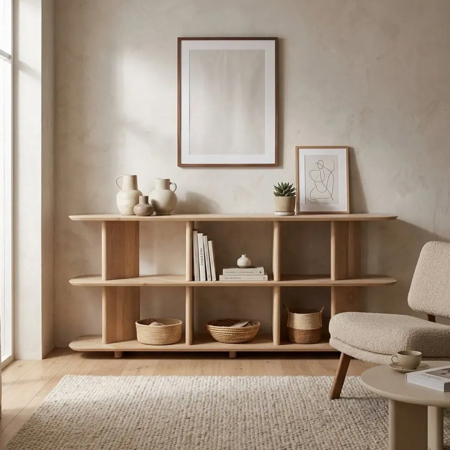 Eleonora Dressoirs|Industriele Kasten|Dressoir Ty Naturel 180cm